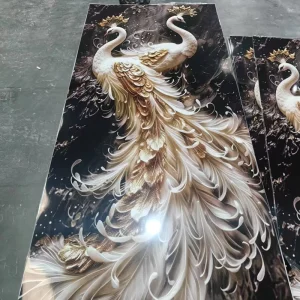 Interior Decoration UV Boards UV Marble Sheet PVC Marble Wall Panels for Hotel