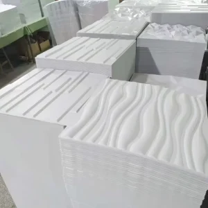 Interior PVC Wall Panels Wallpaper China Wall Art Decor Adhesive Wall Coating Home Decor 3D Modern PVC Material Geometric CN;ANH