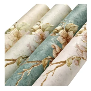 Interior Wallpapers Wall Coating Geometric Modern Design Waterproof Vinyl Non Woven Wall Paper PVC 3D Wallpaper Home Decoration