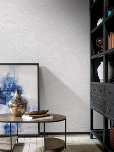 Japanese Wave Line Relief Wallpaper Rolls Custom Size Minimalist Embossed High Definition Wall Decor for Living Room Bedroom