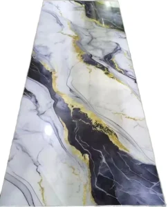 Jinyi Glossy Waterproof Removable PVC Marble Design Self Adhesive Peel and Stick Decor Film Wall Sticker Contact Paper Wallpaper