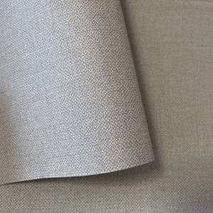 KINNARD Embossed Self Adhesive Modern Natural Fabric PVC Waterproof Eco Friendly Wallpaper Roll 60cm for Apartment Hotel
