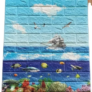 Kids Series Foam Wall Sticker 3d Kindgarden Waterproof Wallpaper