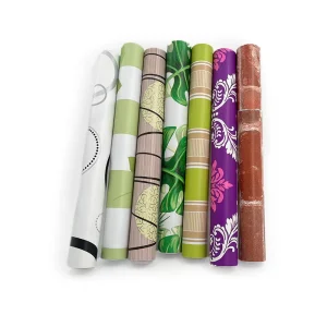 Kitchen Moisture proof PVC Wall Covering Roll Office PVC Wall Sticker Roll Kids’ Room Non toxic PVC Wallpaper Roll