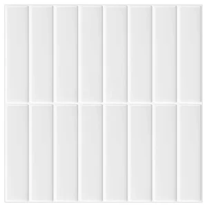 Latest Design Environmentally Friendly Self Adhesive 3D Gel Rectangle Backsplash Stickers Wall Tile