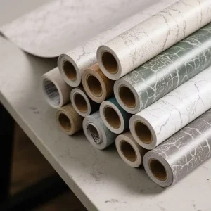 Latest Products Easy Clean Long Lasting Adhesion 3D Texture Cement Contact Removable Waterproof Self Adhesive Wallpaper