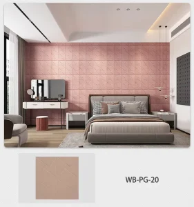 Leather Velvet Flannel Wall Sticker Self Adhesive Modern Soft Wall Panel Waterproof