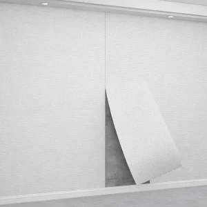Linen 3D Wall Panel, Soundproof Peel & Stick Wallpaper for School Classrooms