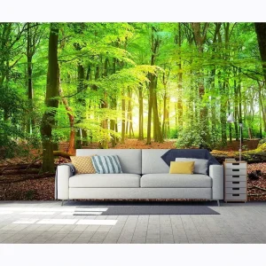 Living Room Extra Large Nature Landscape Wall Murals Scenery Jungle Bedroom Art Decor Paintings Forest Wallpaper