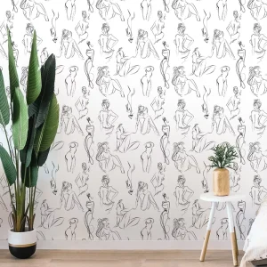 Living Room Wallpaper Peel and Stick Fabric Wallpaper Geometric Pattern WALL PAPER for Home Decoration