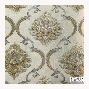 Longtime Factory Supplier Self Adhesive Wallpaper Peel and Stick Modern PVC Floral Wallpaper
