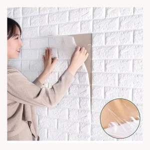 Longtime Kitchen Luxury Vinyl Self Adhesive PVC 3D Foam Bricks Peel and Stick Wallpapers Wall Coating for 3D Home Decoration