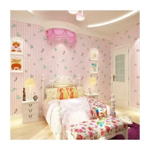 Lovely Self Adhesive DIY Wallpaper for Bedroom Living Room & Kids’ Room Modern Cartoon Home Decor Wall Paper Waterproof Design