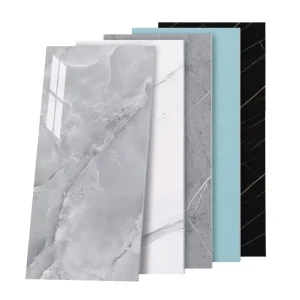 Low MOQ 3D Geometric PVC Wall Panels Waterproof Fireproof Self-Adhesive Peel Stick Modern Living Room Apartment