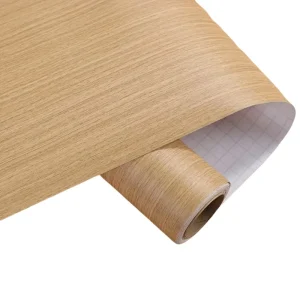 Low MOQ Factory Price Decorative Self Adhesive Wallpaper Furniture Sticker Vinyl Wood Grain PVC Film for Kitchen Counter Top