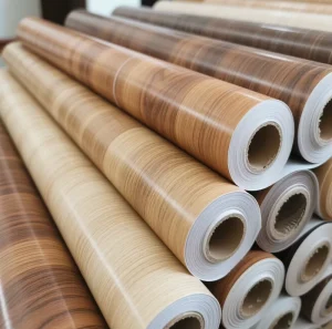 Low MOQ Factory Price Self Adhesive Wallpaper Furniture Vinyl Wood Grain PVC Film for Sale for Home Decoration