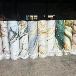 Luxurious Gilded Marble Wallpaper Self Adhesive Peel Stick for Bedroom Kitchen Home Decoration Protective Film for Apartment