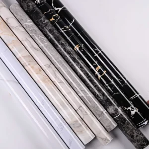 Luxury 3D Marble PVC Wall Panel Rolls Premium Wall Decor for Hotel Interiors Lobbies
