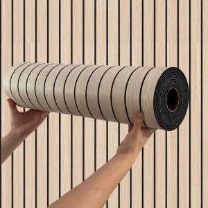 Luxury 3D PVC Wallpaper Rolls Peel and Stick PVC Foam Cladding Wallpaper Decor Wall Panel Stickers for Interior Wall Decoration