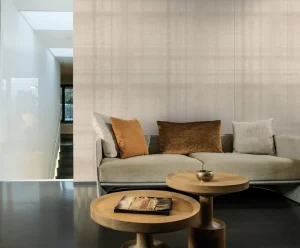 Luxury 3D Textured Geometric Grid Wallpaper Non Woven Striped Wall Paper for Modern Office Living Room Hotel Custom Available