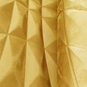 Luxury 3D Textured Sponge Fabric Wallpaper with Geometry Pattern Modern Design for Apartment Walls Soft & Sound Absorbing