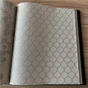 Luxury 54 Inch Fabric Backed Vinyl Wall Paper Commercial Hotel Wallpaper