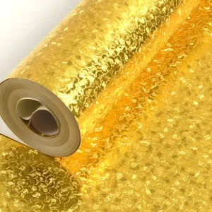 Luxury Classic Gold Wallpaper Roll Bedroom Living Room Relief Damask Wall Paper Glitter Wallpapers Gold Foil Papel De Parede