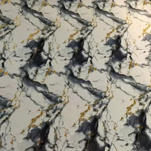 Luxury Custom PVC 3D Geometric Modern Waterproof Soundproof Mold-Proof Self-Adhesive Wallpaper Mural for High-End Home
