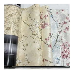 Luxury Flower Wallpaper Tv Background Wallpaper Mural Home Decoration Living Room Bedroom 3D Wallpaper