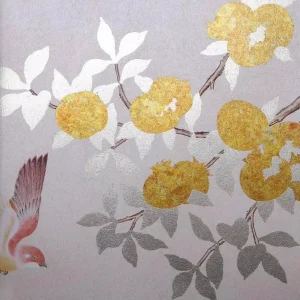 Luxury Gilded Hand Painted Non woven Photo Wallpaper