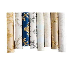 Luxury Home Wall-covering Non-woven Wallpaper 3D Wall Paper