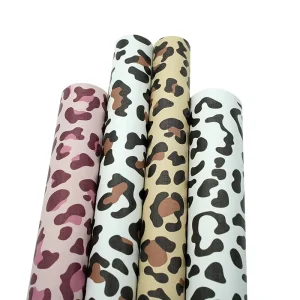 Luxury Leopard Print Waterproof Wallpaper Peel and Stick Self Adhesive PVC Wallpapers Roll for Bedroom Living Room Home Decor
