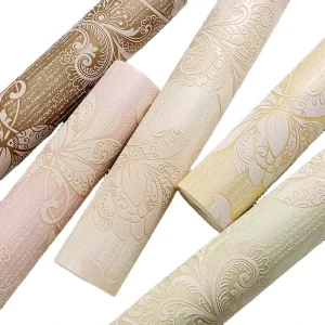 Luxury Living Room Non Woven Wall Paper Self Adhesive Wallpaper