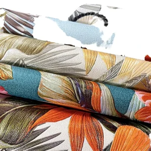 Luxury Modern Anti-static Self Adhesive Peel and Stick Waterproof Vinyl Floral Tropical Home Wall Decor Design Wallpaper