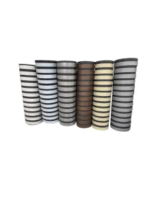 Luxury Modern Embossed Paper 3D Self-Adhesive Stripes Plaid Moisture-Proof Easy Warranty Home Decoration Hotel