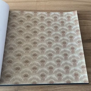 Luxury Modern-Style Textured Non Woven Wallpaper Interior Decorative Wall Covering with Fabric Backing for Hotels Offices