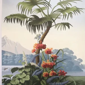 Luxury Mural Wallpaper French Museum Edition Papiers De Paris Wallpaper for Hotel Wall Decoration