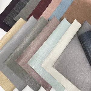 Luxury Style Interior Decor Silk Embossed Non woven Vinyl Wallcovering Wallpaper