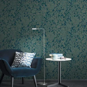 Luxury Wall Paper 3D Flower Home Wall Cloth Decoration Fabric Seamless Textile Wallcovering Wallpaper