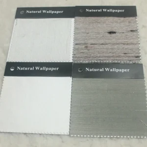 Luxury Wallpaper 100% Pure Silk Fabric Natural Material Wall Covering for Hotel & High-End Commercial Projects