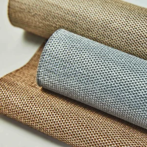Luxury Wallpaper for Home Decor Fireproof Waterproof Vinyl Fabric Wall Covering for Hotel House Living Room