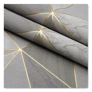 Luxury Wallpaper with Suede Wallcovering for Living Room, Bedroom