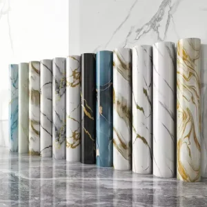 Luxury Waterproof PVC Wallpaper Modern Design for Living Room Bedroom Decor