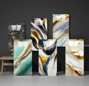 Luxury Waterproof PVC Wallpaper Modern Design for Living Room Bedroom Decor