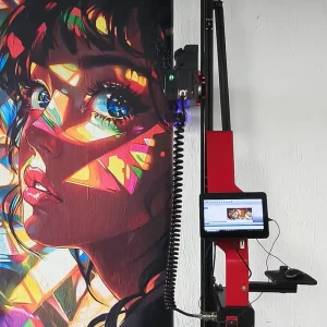MK01 Vertical Wall Printer Wall Art Inkjet Printer Direct to Wall Painting Machine