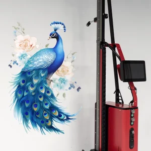 MK02 Automatic High Quality 3D UV Inkjet Wall Printer with DX7 Print Head High Resolution for Indoor Outdoor Use