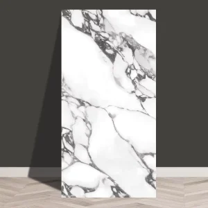 MOI 60cm*30cm Geometric Modern Ceramic Effect Peel Stick Marble Waterproof Oil proof Kitchen Bathroom Outdoor Wall Tile Stickers