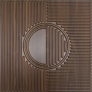 MOI Cross Border PVC 3D Stereo Wall Sticker Decorative Three Dimensional Background Wallpaper for Bedroom Hall Wall