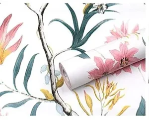 MOI Factory Price Botanical Peel and Stick Wallpaper Easy to Install Waterproof Removable PVC Wall Sticker for Home Decor