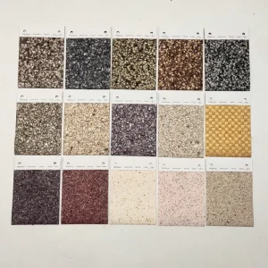 MYWIND Breathable Natural Vermiculite Wallpaper Chip Mica Wall covering Stone Textured for Interior & Commercial Use